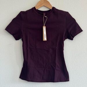 NWT Skims Cotton Jersey T-Shirt SMALL